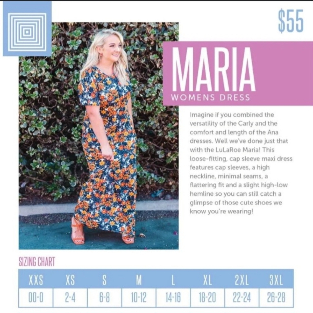 LuLaRoe Maria Dress - Picture 5 of 5